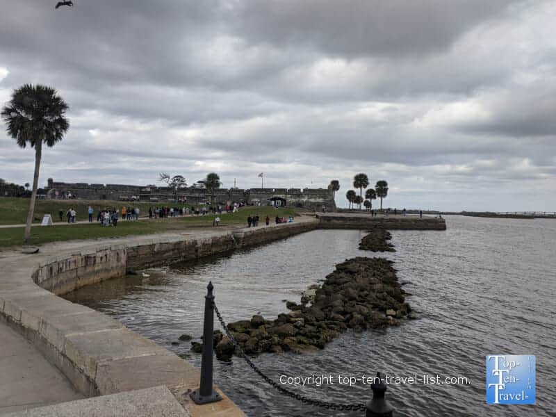 Castillo de San Marcos National Monument in St. Augustine, Florida