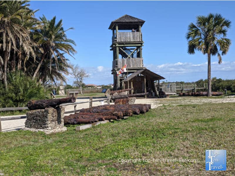 The Watchtower at the Fountain of Youth Park in St. Augustine, Florida