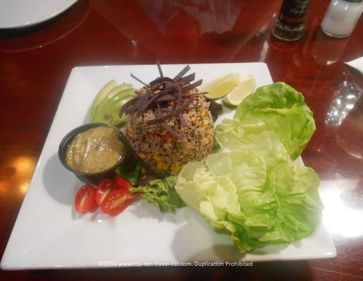 Quinoa salad at The Living Room on Main