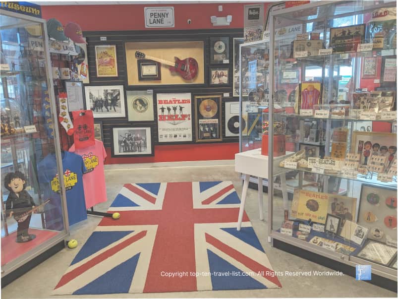 Museum dedicated to the Beatles in Dunedin