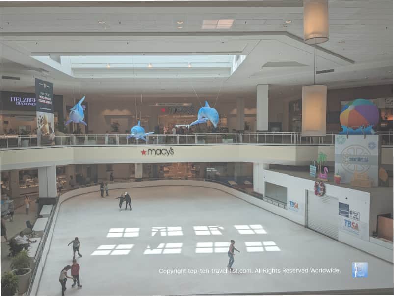 Ice rink at Westfield Countryside Mall