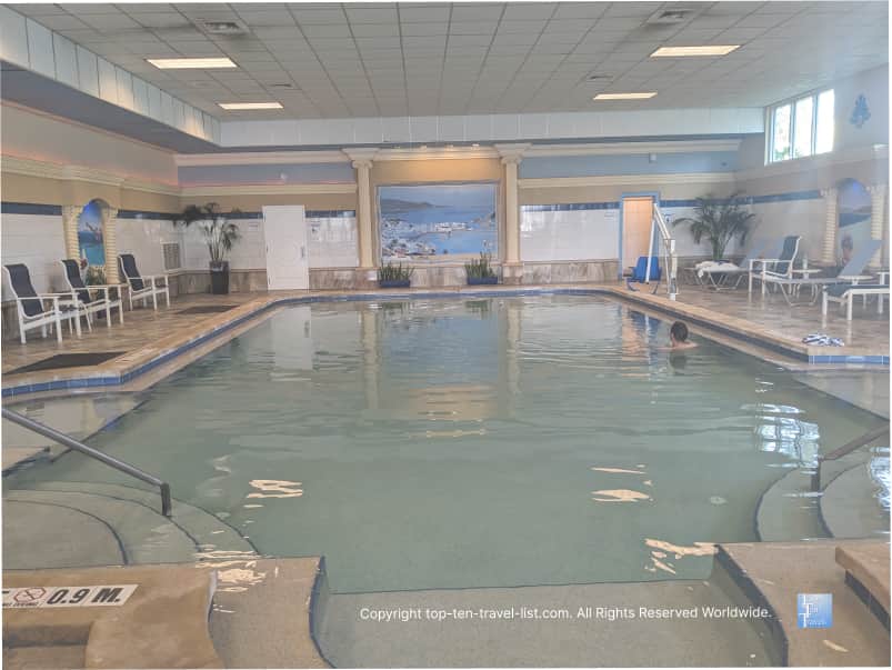 Mineral pool at the Safety Harbor Pool and Spa 