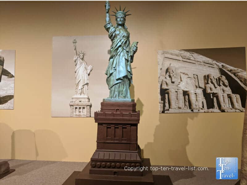 Statue of Liberty at World of Chocolate