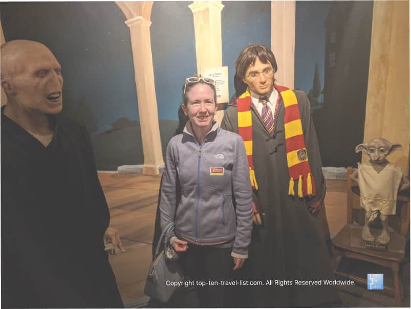 Harry Potter wax figure at Potter's in St. Augustine