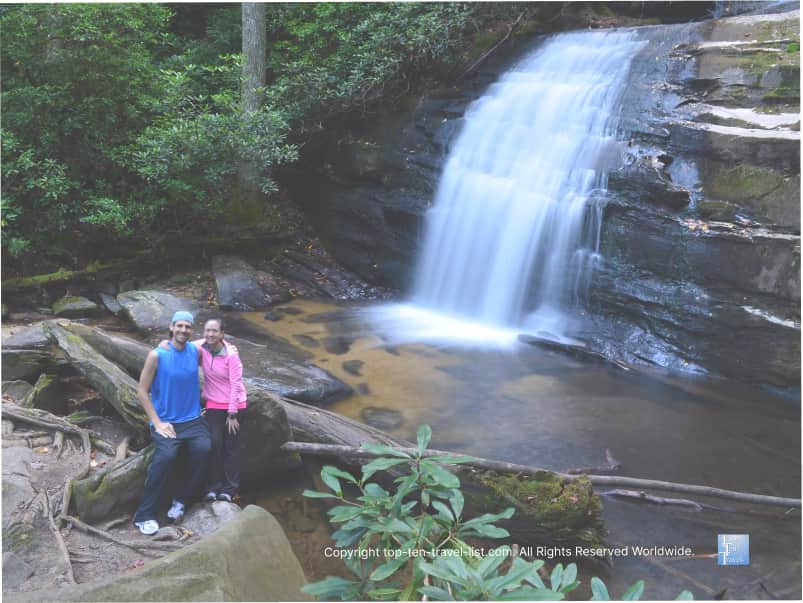 Long Creek Falls on the Appalachian Trail