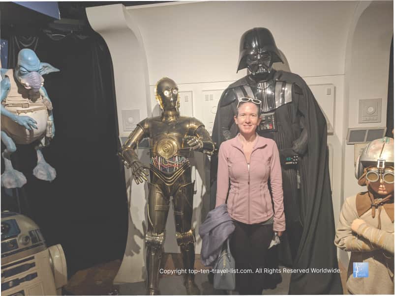 Star Wars wax figures at Potter's in St. Augustine