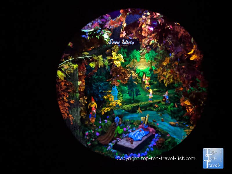 Snow White at Fairyland Caverns at Rock City in Lookout Mountain, GA