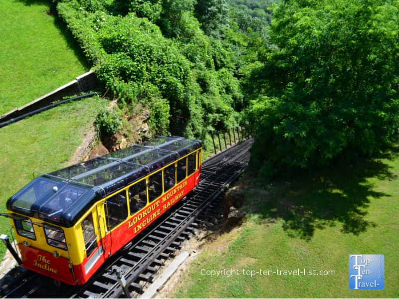 Incline Railway at Lookout Mountain in Chattanooga, Tennessee