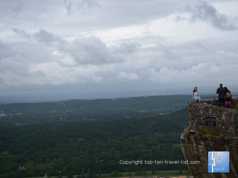 Lover's Leap overlook at Rock City in Lookout Mountain, Georgia