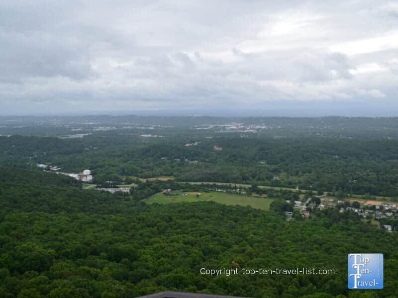 Great scenery at Rock City atop Lookout Mountain in northwest Georgia