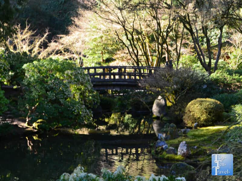 Moon Bridge at Portland Japanese Gardens