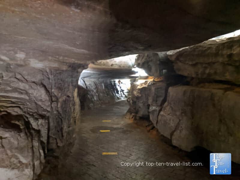 Ruby Falls cave tour in Chattanooga
