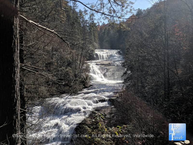 Triple Falls in the Dupont State Forest of North Carolina 