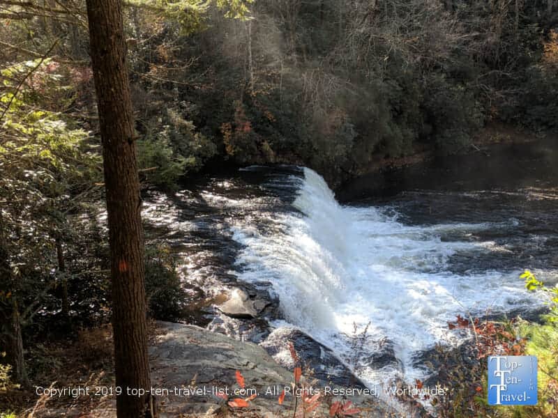 Hooker Falls in the Dupont State Forest of North Carolina