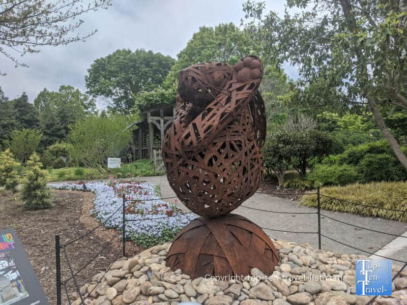 Wild Art at the North Carolina Arboretum in Asheville, North Carolina