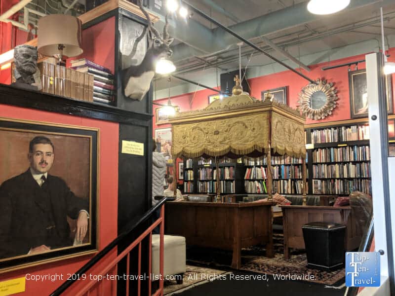 Battery Park Book Exchange in downtown Asheville, North Carolina