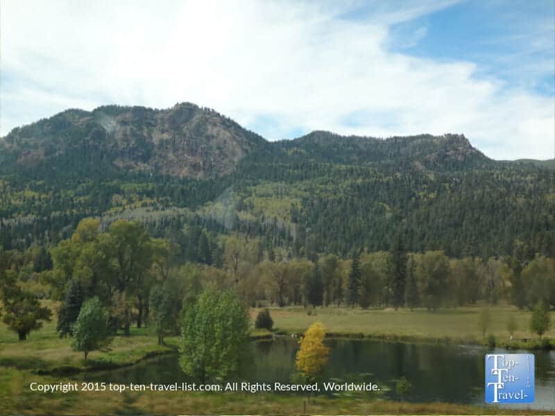 Beautiful scenery in Pagosa Springs, Colorado 