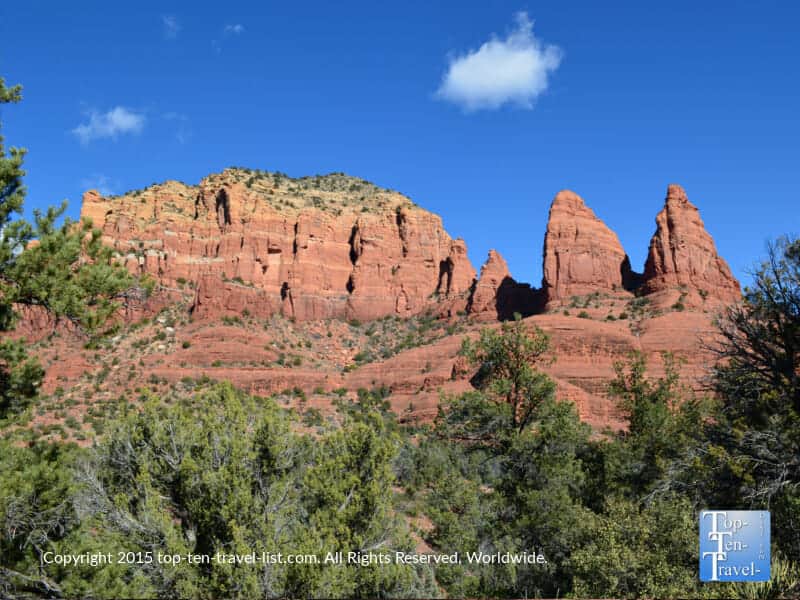 Stunning red rock vista in Sedona, Arizona