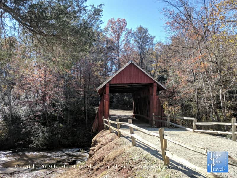Campbell's Covered Bridge in Upstate South Carolina 