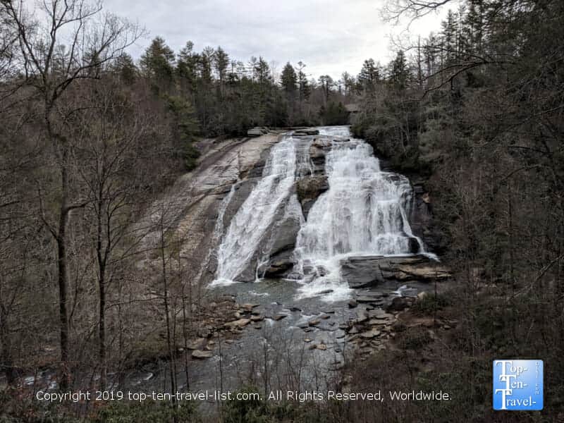 High Falls in the Dupont State Forest in North Carolina