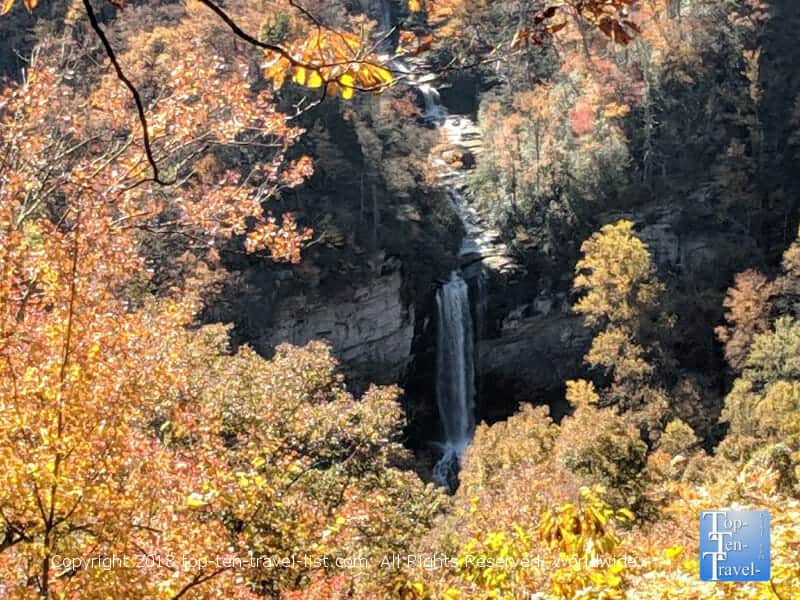 Raven Cliff Falls at Caesars Head State Park in Upstate South Carolina