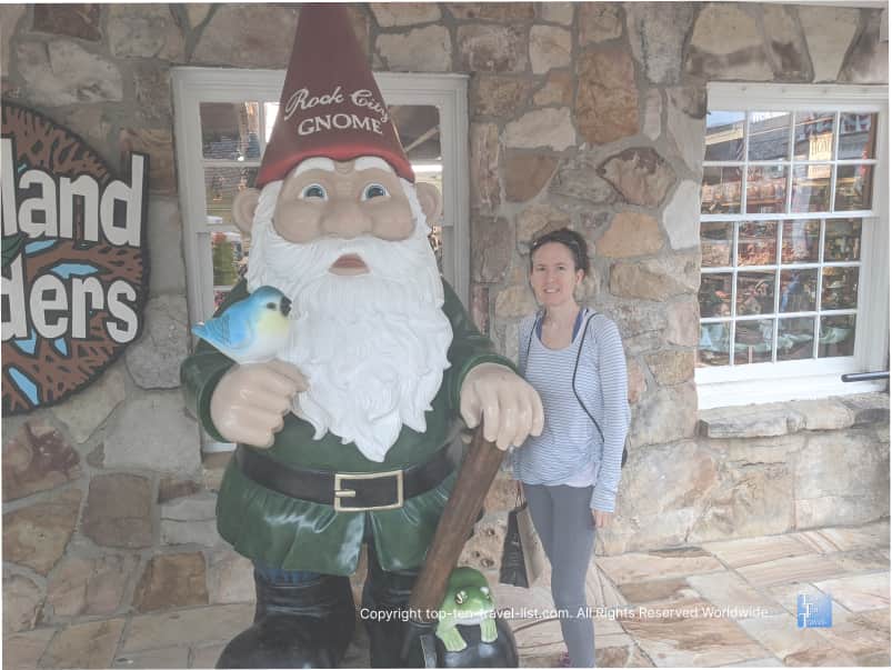 Gnome gift shop Rock City Lookout Mountain