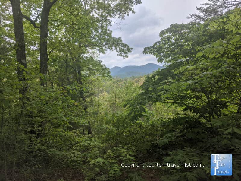 Mountain scenery at the North Carolina Arboretum