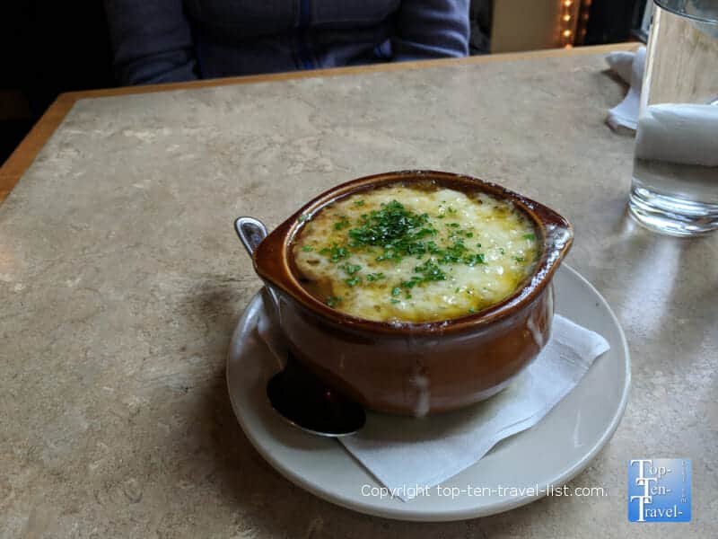 Vegan French Onion Laughing Seed Cafe Asheville 