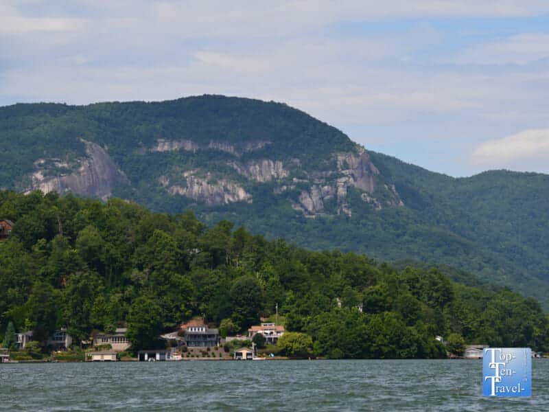 Beautiful Lake Lure in Western North Carolina 