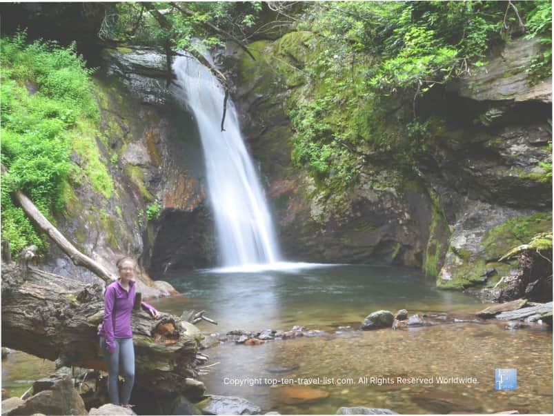 Gorgeous Courthouse Falls in WNC