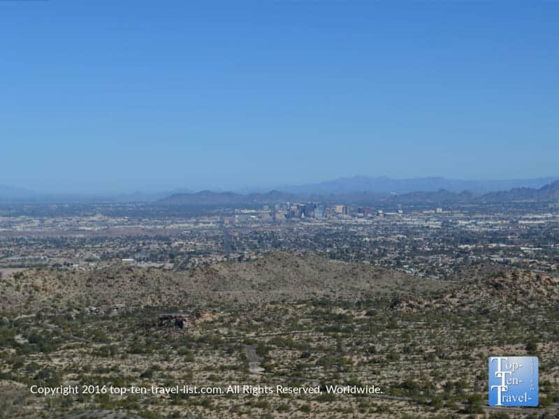 Great views of Phoenix from South Mountain Park