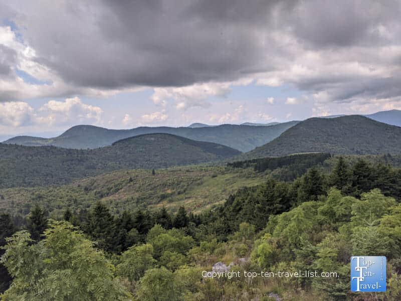 Mesmerizing mountain vistas via the Black Balsam Knob trail on the Blue Ridge Parkway in Western North Carolina