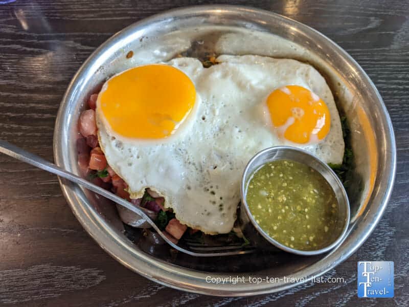 Pure Vida bowl at Green Sage Cafe in Asheville, North Carolina