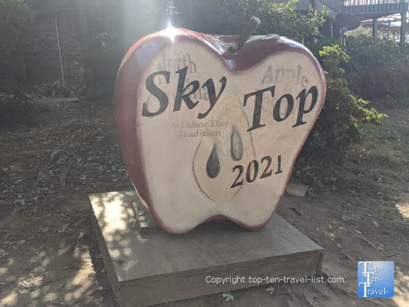 Sky Top Orchard 2021 in Flat Rock, North Carolina 