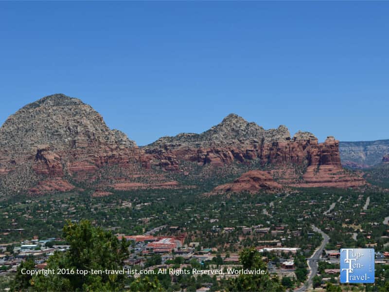Incredible view from the Airport Mesa overlook in Sedona, Arizona