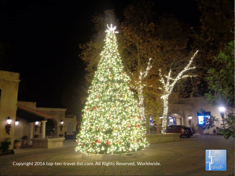 Gorgeous Christmas tree at the Village of Tlaquepaque in Sedona, AZ