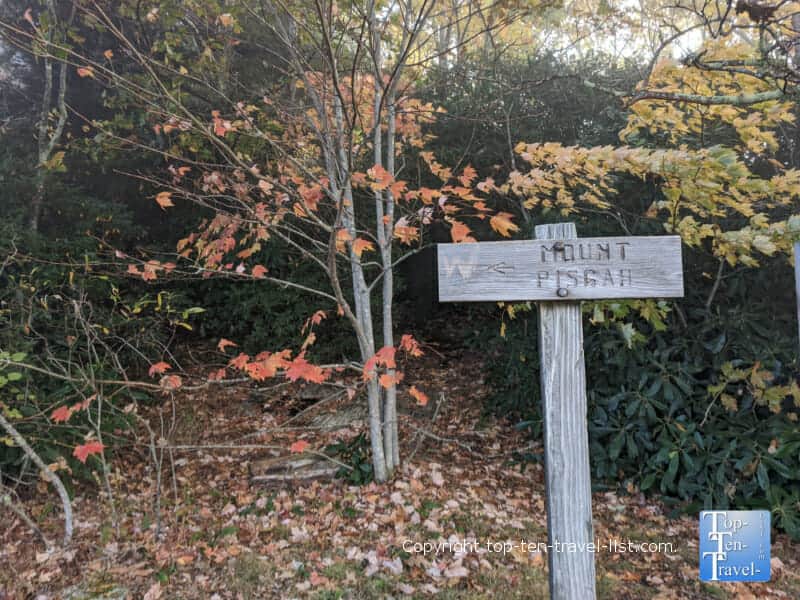 Mount Pisgah hike on the Blue Ridge Parkway in Western North Carolina