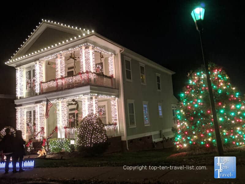 Gorgeous holiday lights in McAdenville