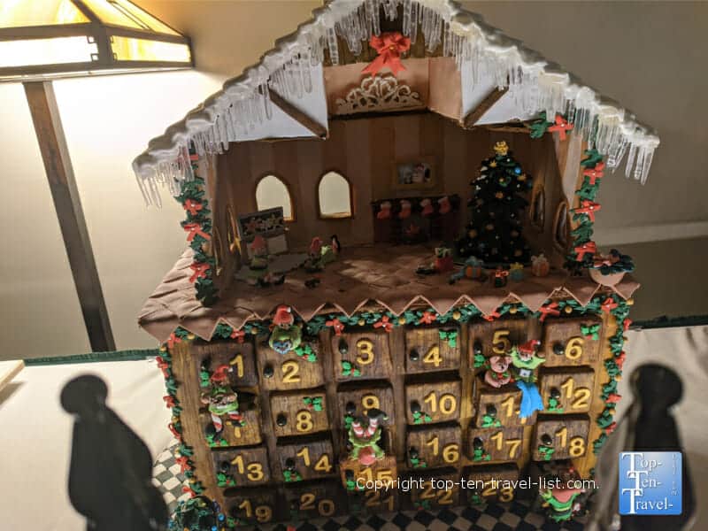 Advent calendar - the National Gingerbread Competition at the Omni Grove Park Inn