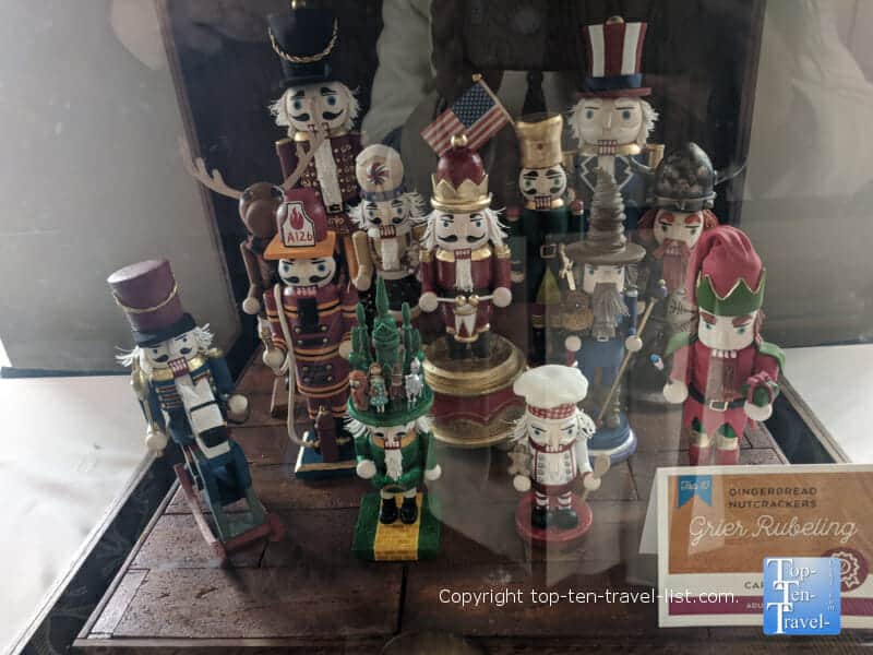 Nutcracker gingerbread at the Omni Grove Park Inn
