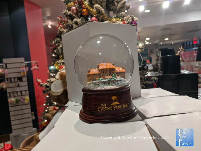 Omni Grove Park Inn waterglobe in Asheville