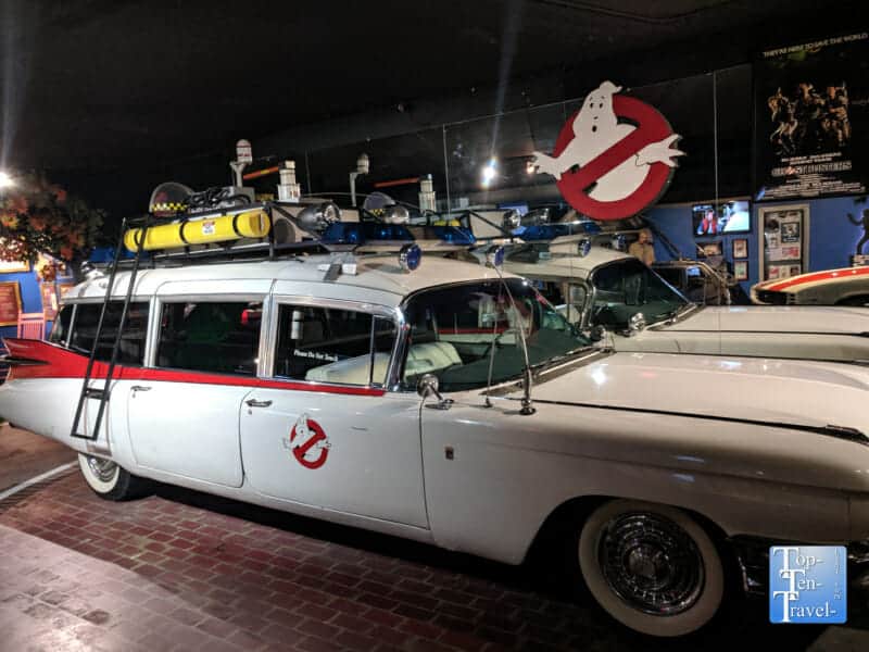 Ghostbusters Eco-1 at the Hollywood Cars Museum in Gatlinburg, Tennessee 