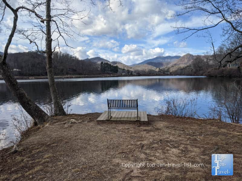 Pretty mountain scenery in Waynesville, North Carolina 