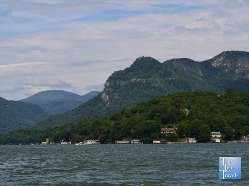The Million Dollar View on Lake Lure in Western North Carolina