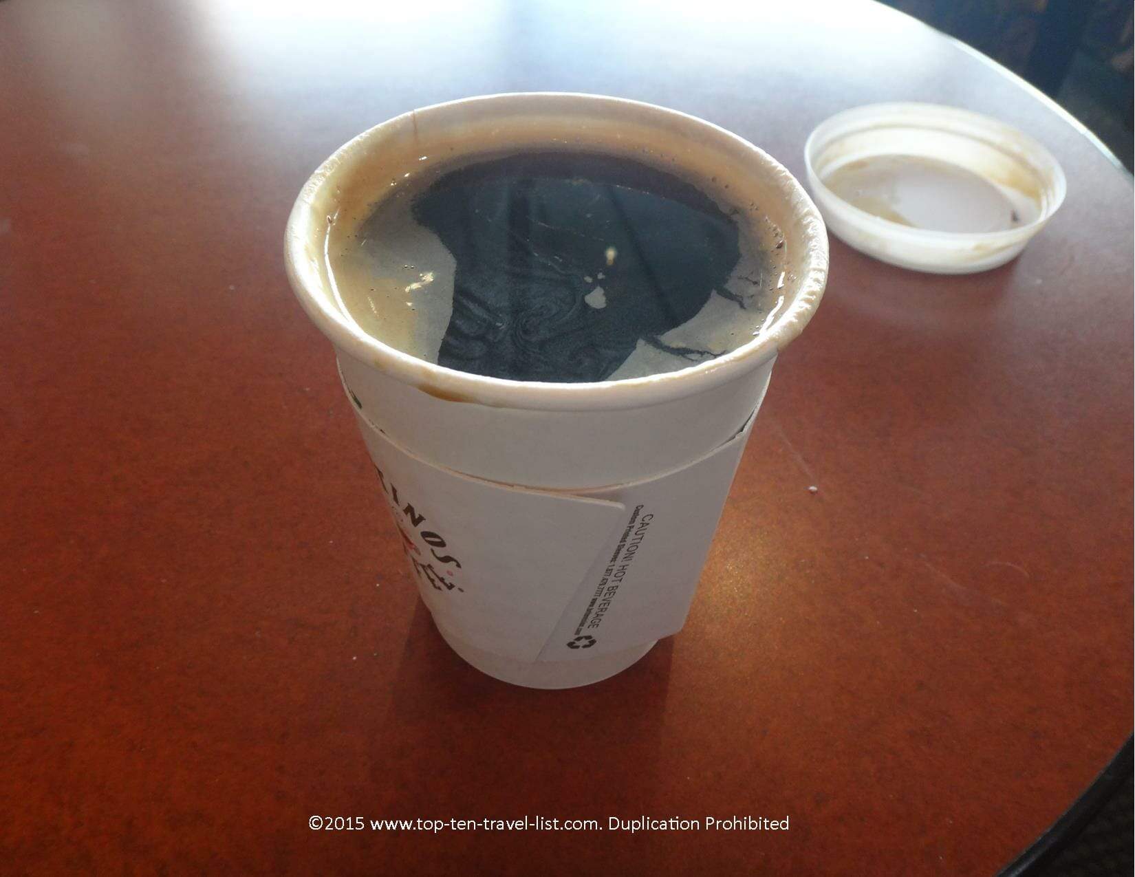 Voodoo Coffee at Sertino's in Beaumont, Texas 
