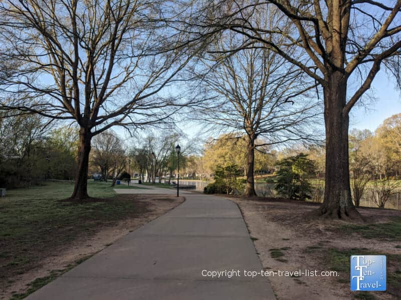 Beautiful Freedom Park in Charlotte, North Carolina