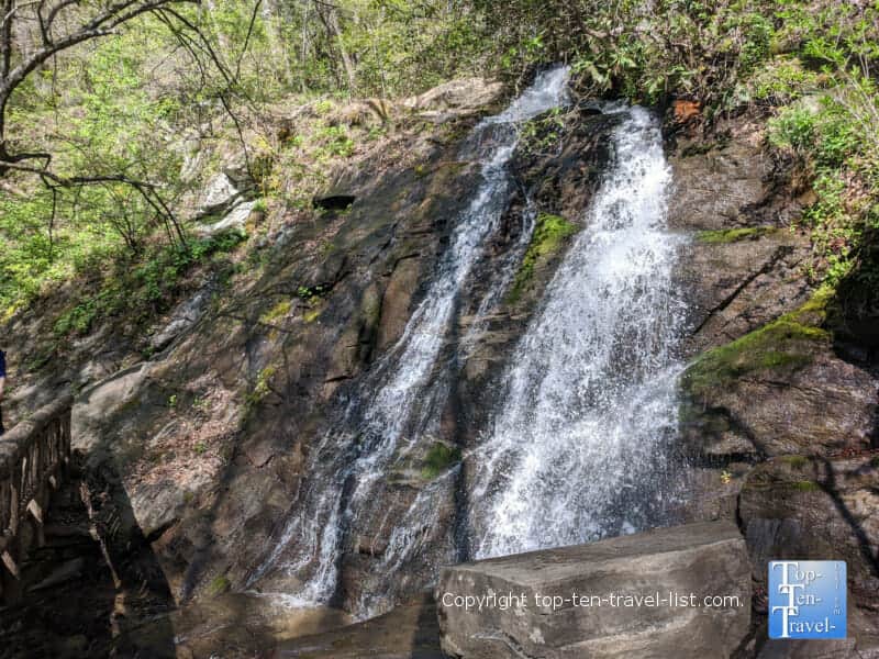 Juney Whank Falls along the Three Waterfalls Loop in the Smokies