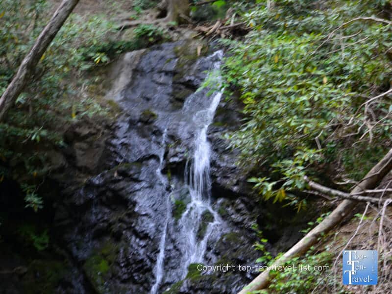 Cataract Falls in the Great Smoky Mountains National Park in Gatlinburg
