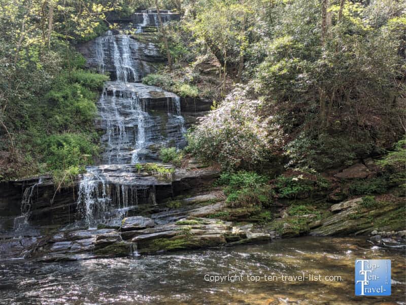 Tom Branch Falls in the Great Smoky Mountains National Park in Bryson City, North Carolina