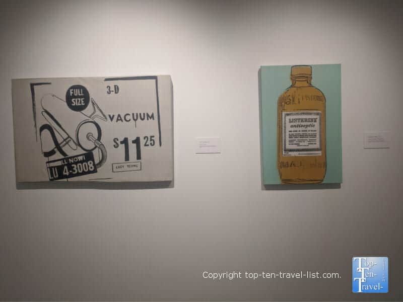 Vacuum and Listerine Bottle at The Andy Warhol Museum in Pittsburgh